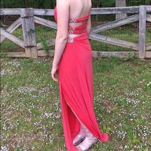 Gorgeous Jump Apparel Coral Prom Dress